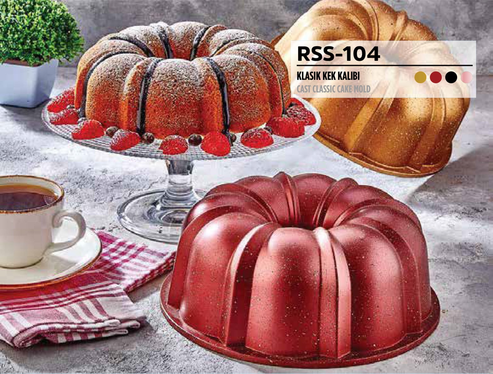 Rss -113 Kartopu Kek Kalıbı